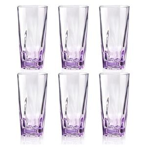 Acrylic Drinking Glasses - set of 6